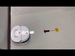 Robotvacuüm met van de de Afstandsbediening Stofzuiger van de Gyroscoopnavigatie de Harde Schone Vloer