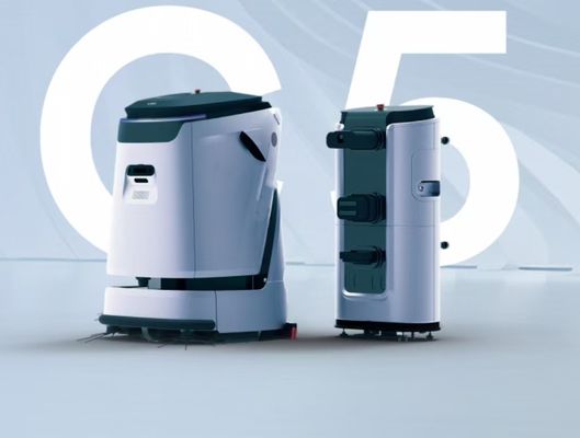 Grote ruimte schoon commerciële robot vloerreiniger met 90L grote watertank 2000sqm/h