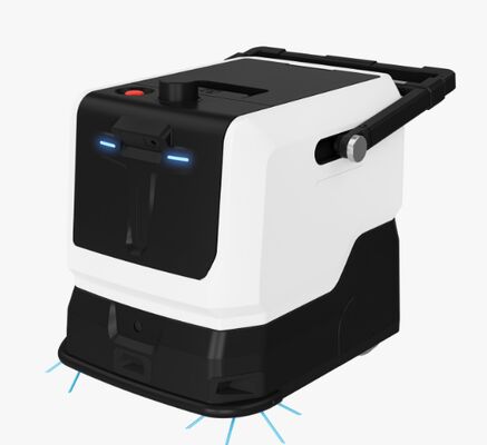 Commerciële robotvloerreiniger met ontladingswater van het basisstation
