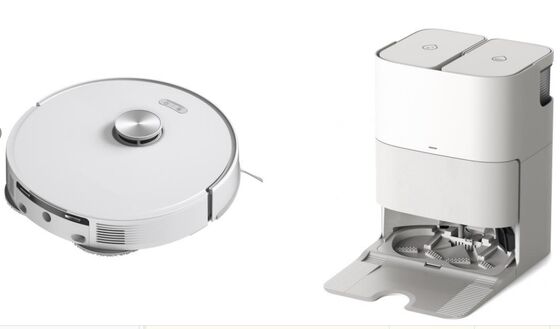 ROTARY MOP ROBOT VAKUUMCLEANER MET ZELC schoon en met warme lucht droog mop
