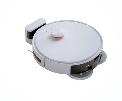 Robot stofzuiger met spinnemop diepe schoon vloer