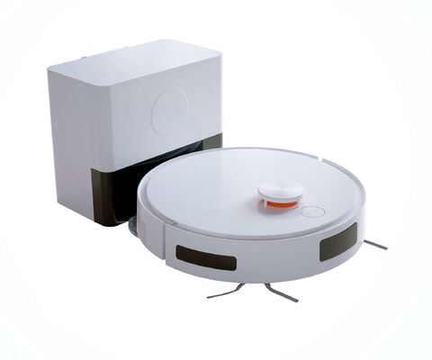 Robot stofzuiger met spinnemop diepe schoon vloer
