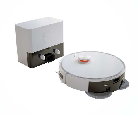 Robot stofzuiger met spinnemop diepe schoon vloer